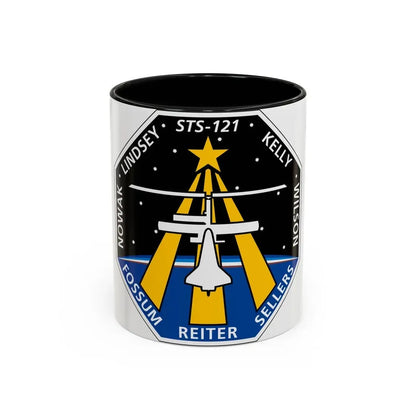 STS 121 (NASA) Accent Coffee Mug 11oz Black - Go Mug Yourself