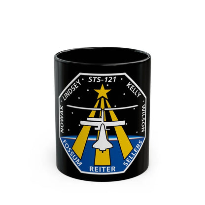 STS 121 (NASA) Black Coffee Mug-11oz-Go Mug Yourself