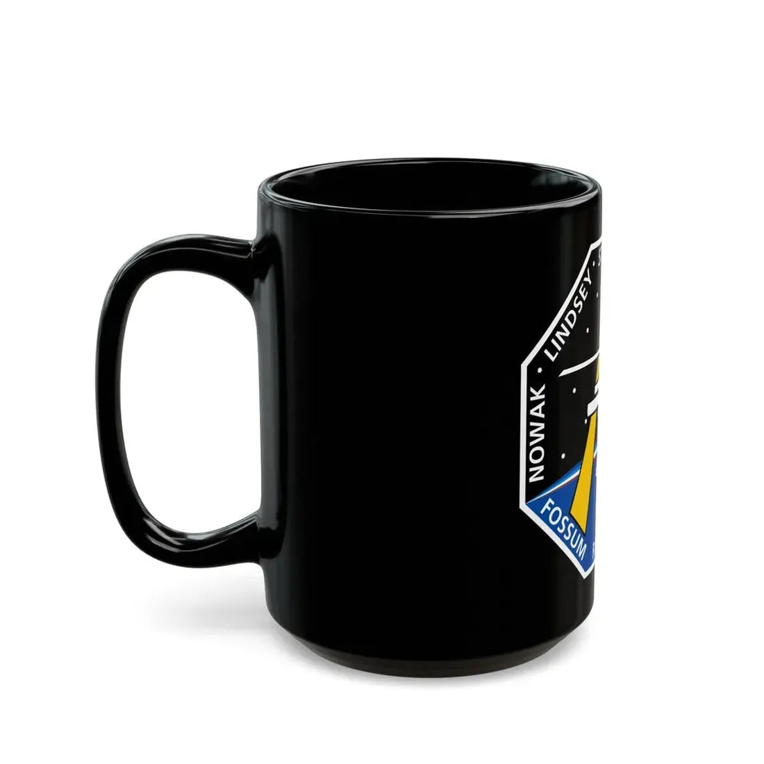STS 121 (NASA) Black Coffee Mug - Go Mug Yourself