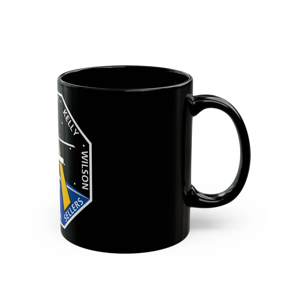 STS 121 (NASA) Black Coffee Mug-Go Mug Yourself