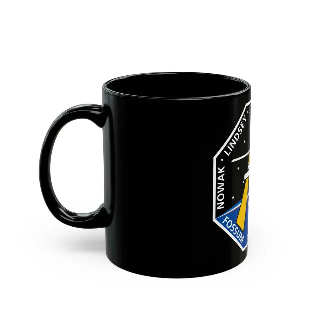 STS 121 (NASA) Black Coffee Mug - Go Mug Yourself