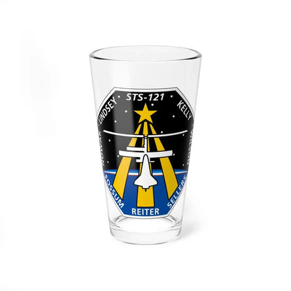 STS 121 (NASA) Pint Glass 16oz 16oz - Go Mug Yourself
