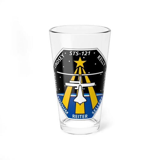 STS 121 (NASA) Pint Glass 16oz 16oz - Go Mug Yourself