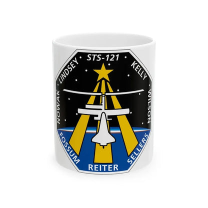 STS 121 (NASA) White Coffee Mug 11oz - Go Mug Yourself