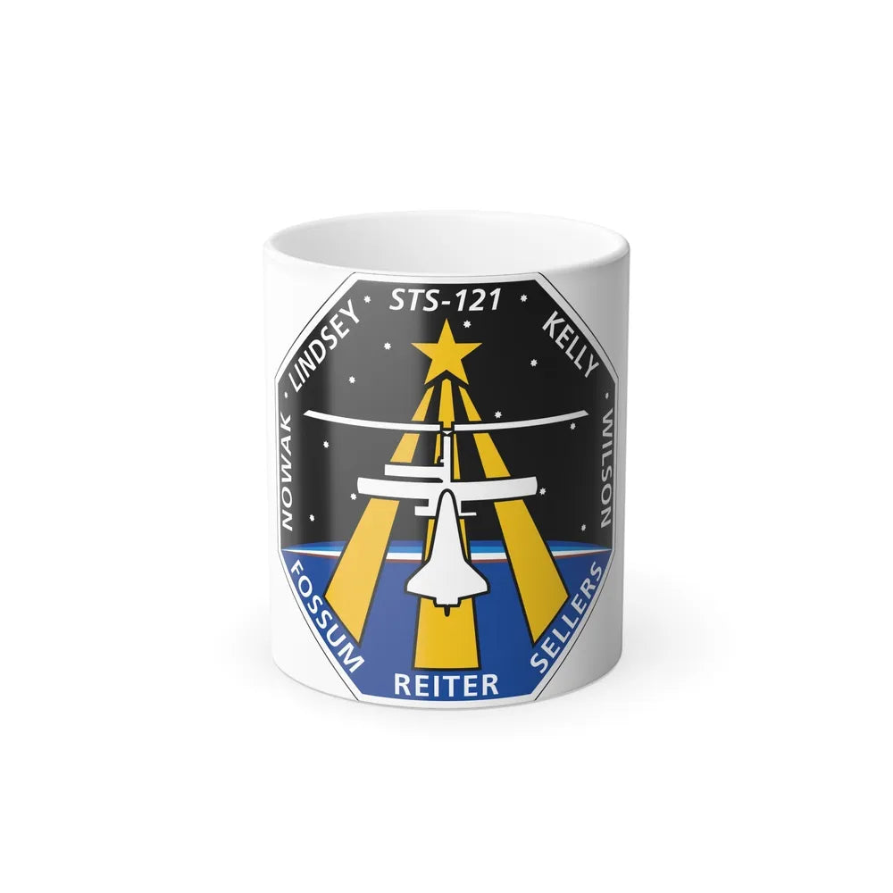 STS 121 Patch NASA - Color Changing Mug 11oz-Go Mug Yourself