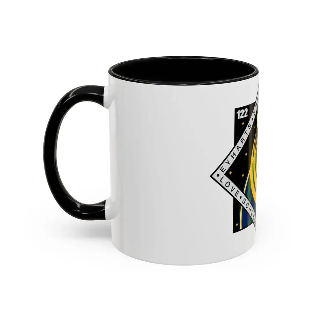 STS 122 (NASA) Accent Coffee Mug - Go Mug Yourself