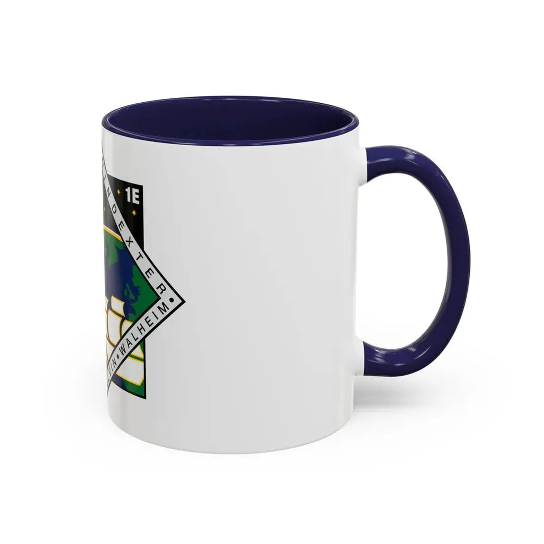 STS 122 (NASA) Accent Coffee Mug - Go Mug Yourself