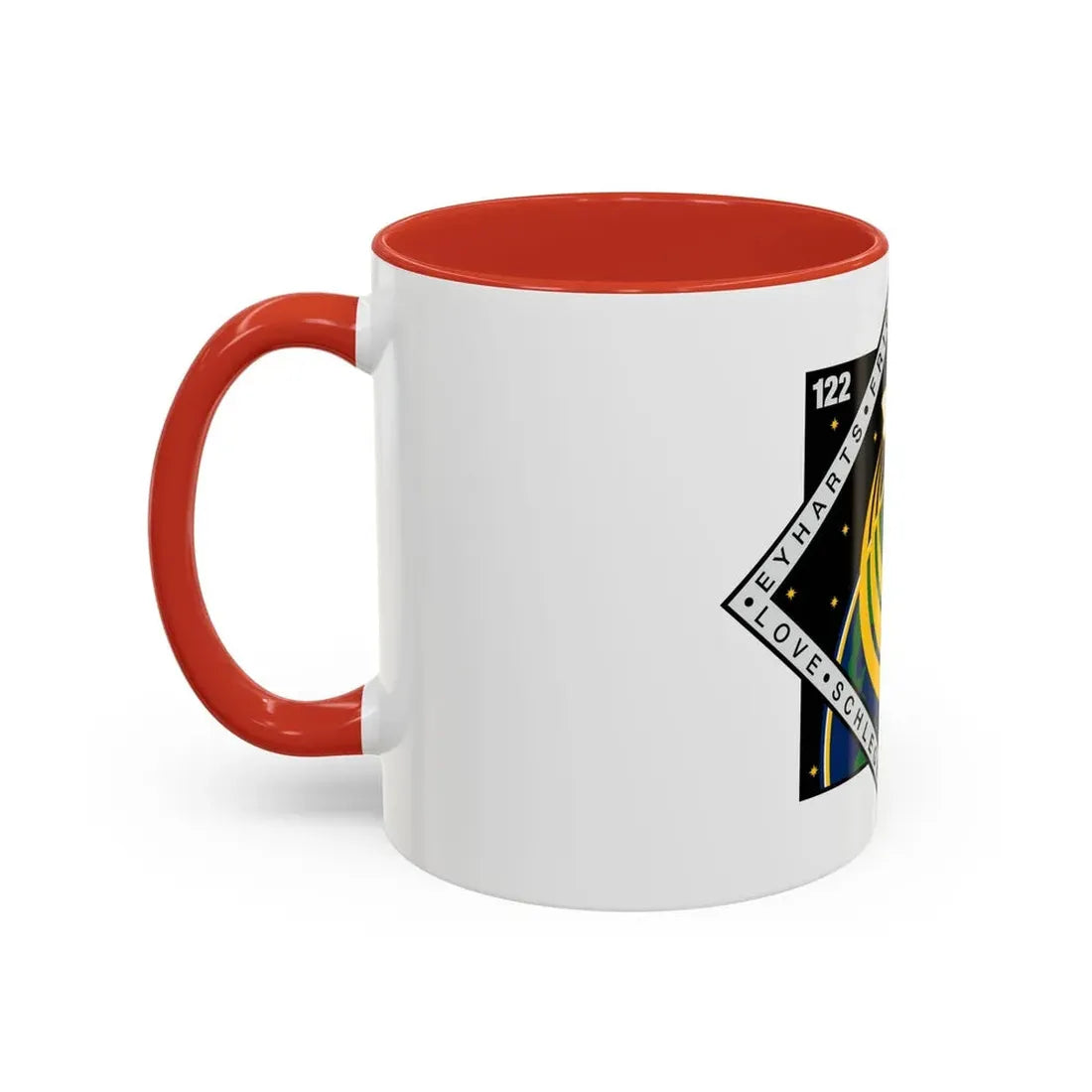 STS 122 (NASA) Accent Coffee Mug - Go Mug Yourself