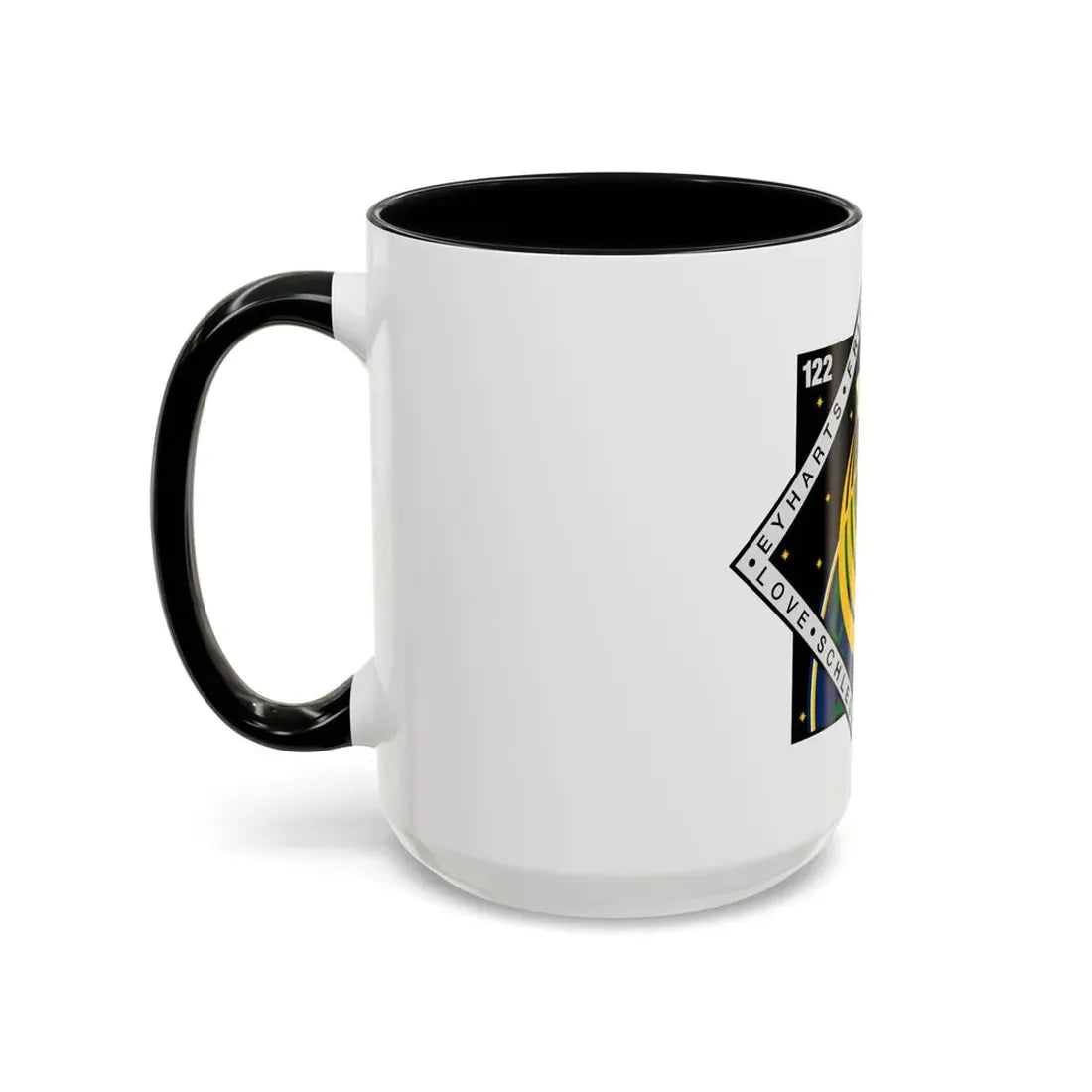 STS 122 (NASA) Accent Coffee Mug - Go Mug Yourself