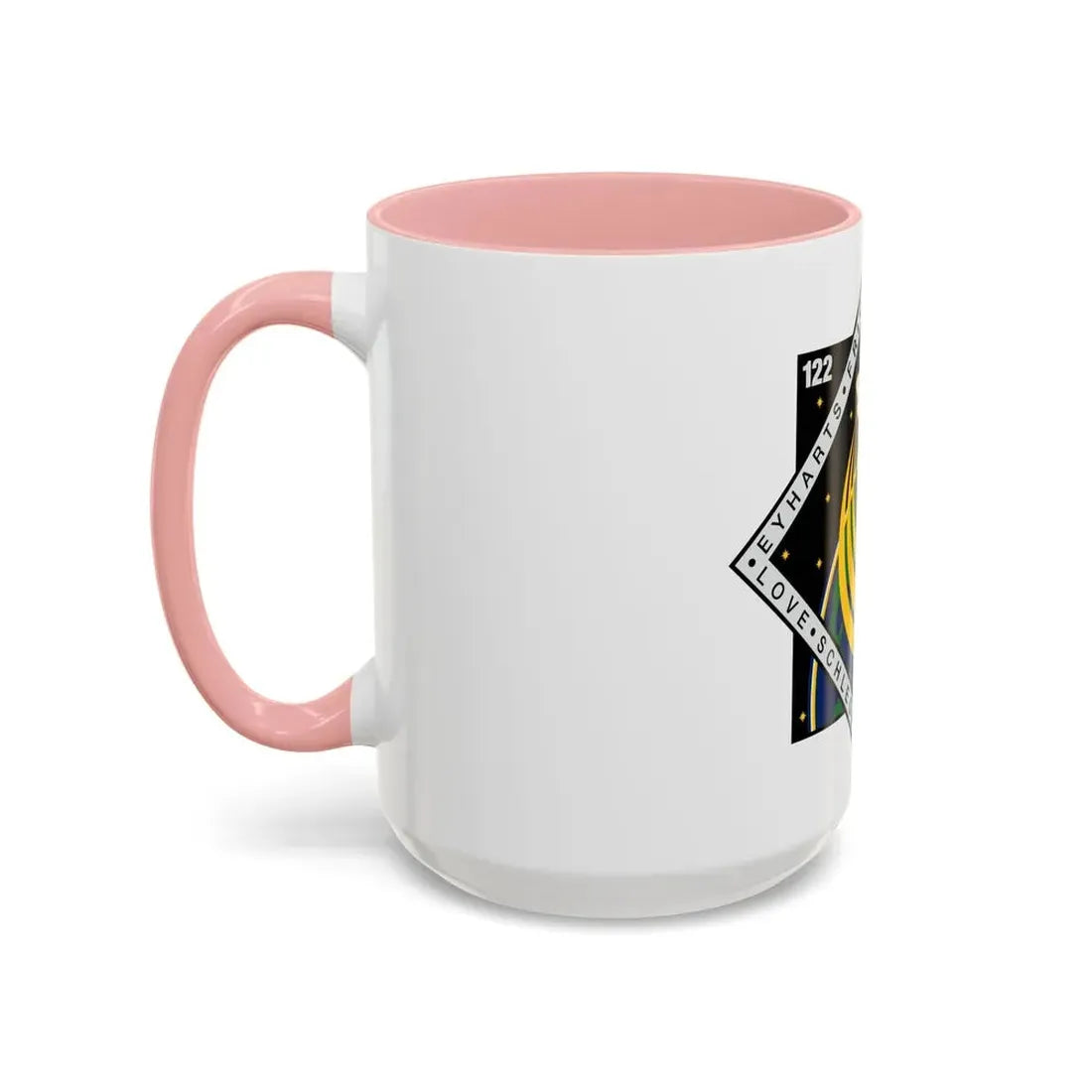 STS 122 (NASA) Accent Coffee Mug - Go Mug Yourself