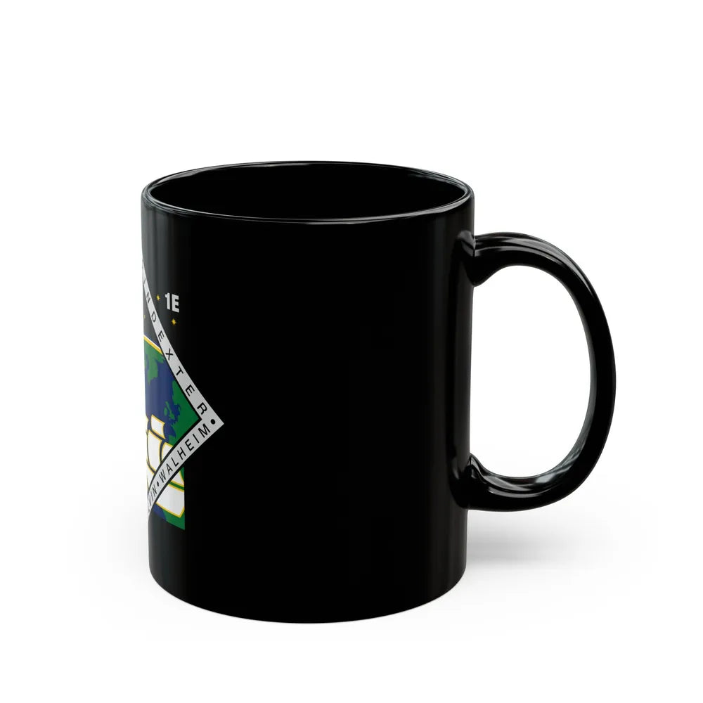 STS 122 (NASA) Black Coffee Mug-Go Mug Yourself