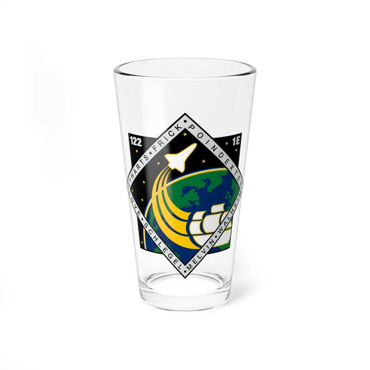 STS 122 (NASA) Pint Glass 16oz-16oz-Go Mug Yourself