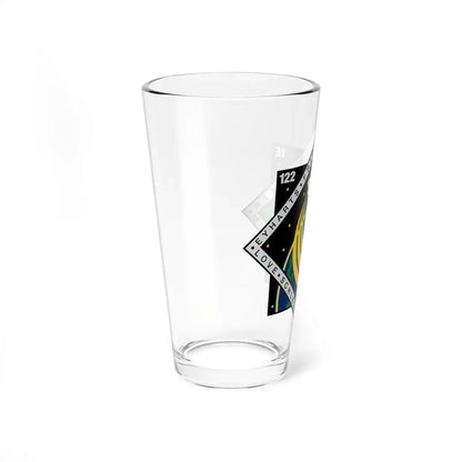 STS 122 (NASA) Pint Glass 16oz - Go Mug Yourself