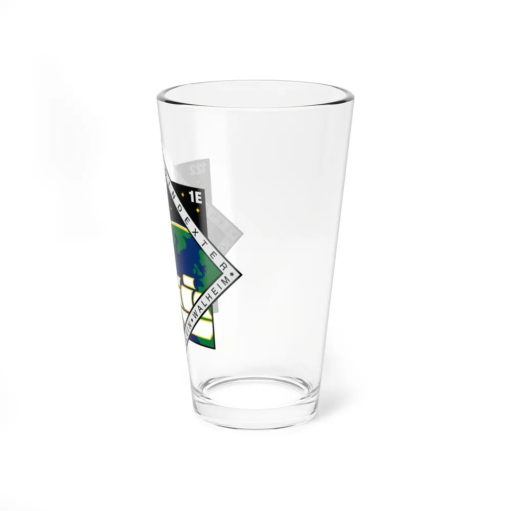 STS 122 (NASA) Pint Glass 16oz-Go Mug Yourself