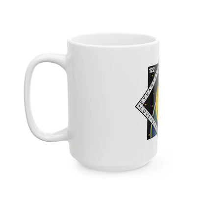 STS 122 (NASA) White Coffee Mug-Go Mug Yourself