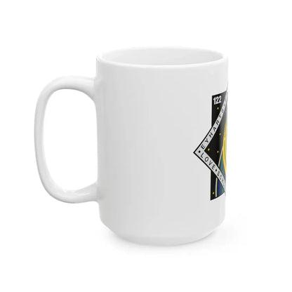 STS 122 (NASA) White Coffee Mug - Go Mug Yourself