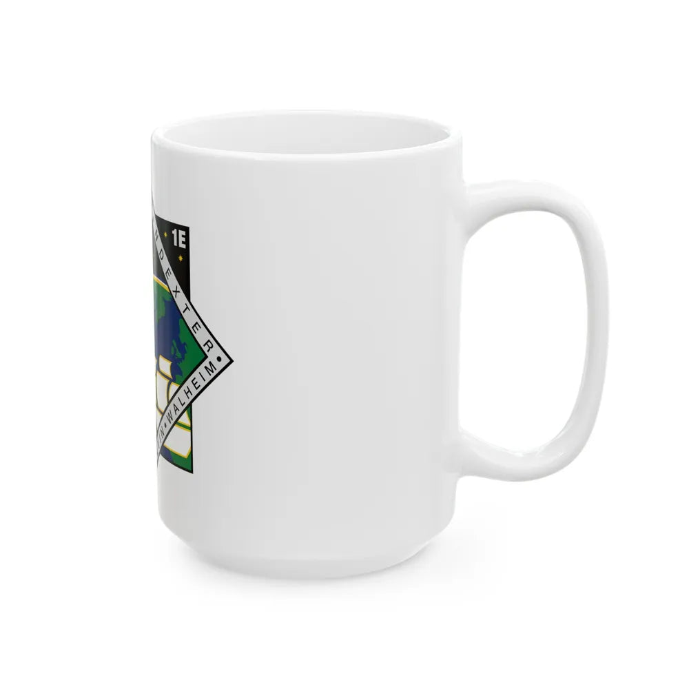 STS 122 (NASA) White Coffee Mug-Go Mug Yourself