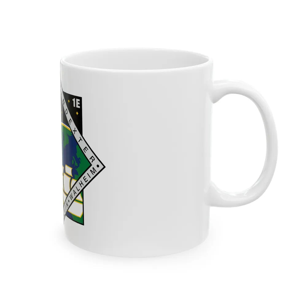 STS 122 (NASA) White Coffee Mug-Go Mug Yourself