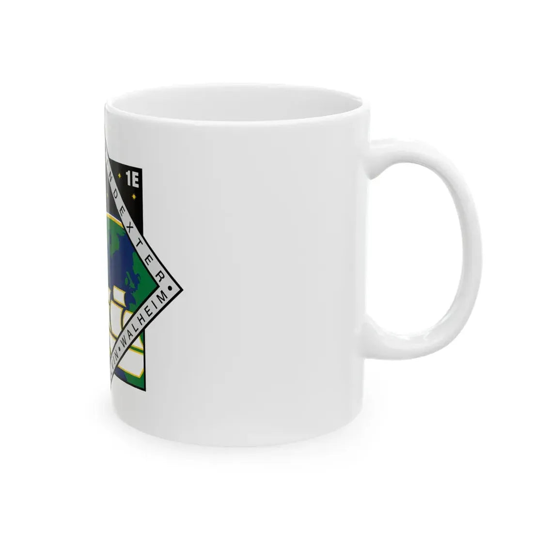 STS 122 (NASA) White Coffee Mug - Go Mug Yourself