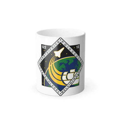 STS 122 Patch NASA - Color Changing Mug 11oz Default Title - Go Mug Yourself