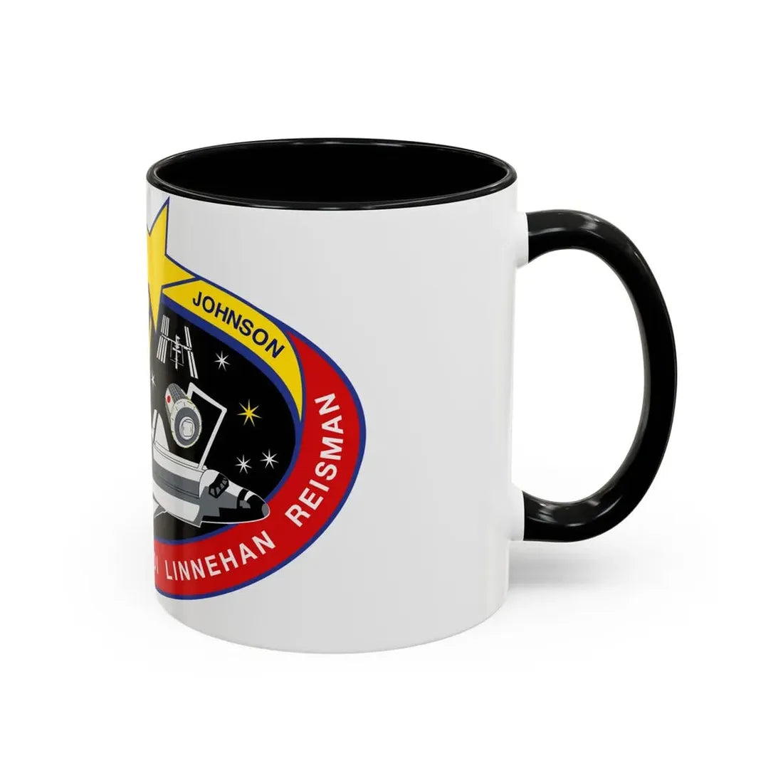 STS 123 (NASA) Accent Coffee Mug - Go Mug Yourself