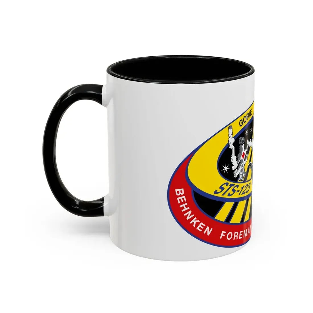 STS 123 (NASA) Accent Coffee Mug - Go Mug Yourself