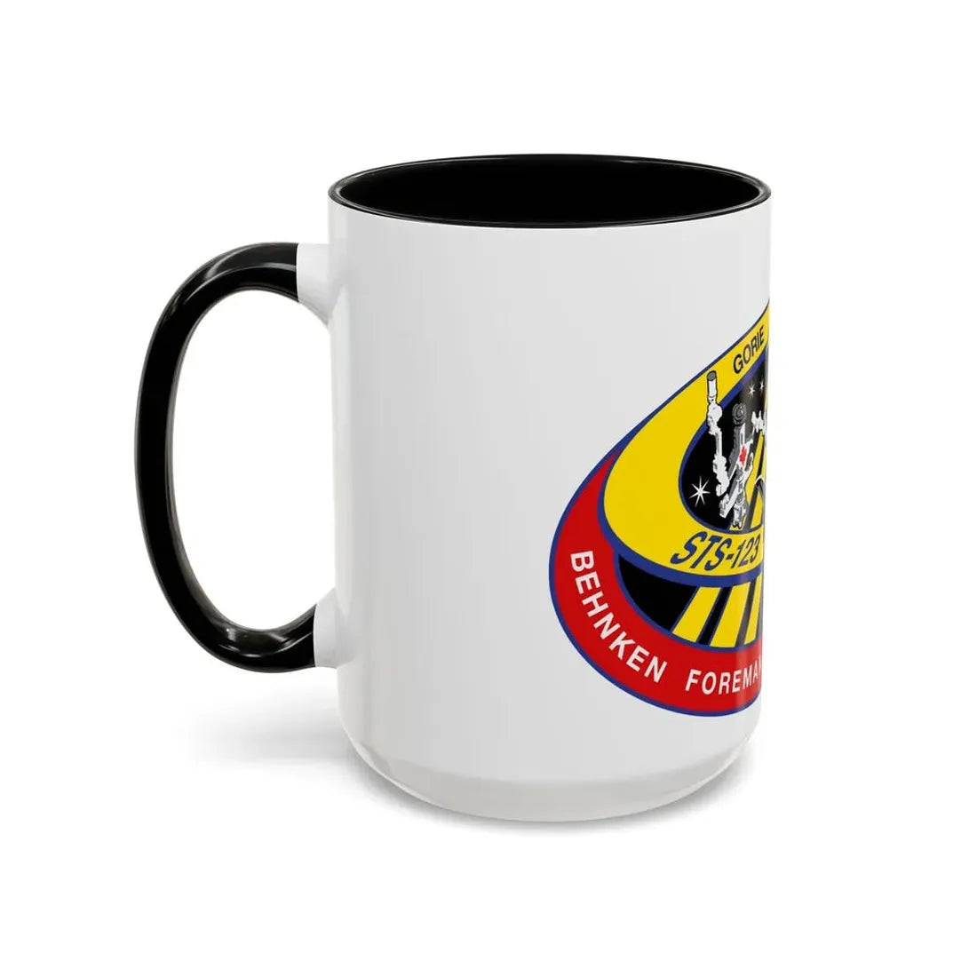STS 123 (NASA) Accent Coffee Mug - Go Mug Yourself