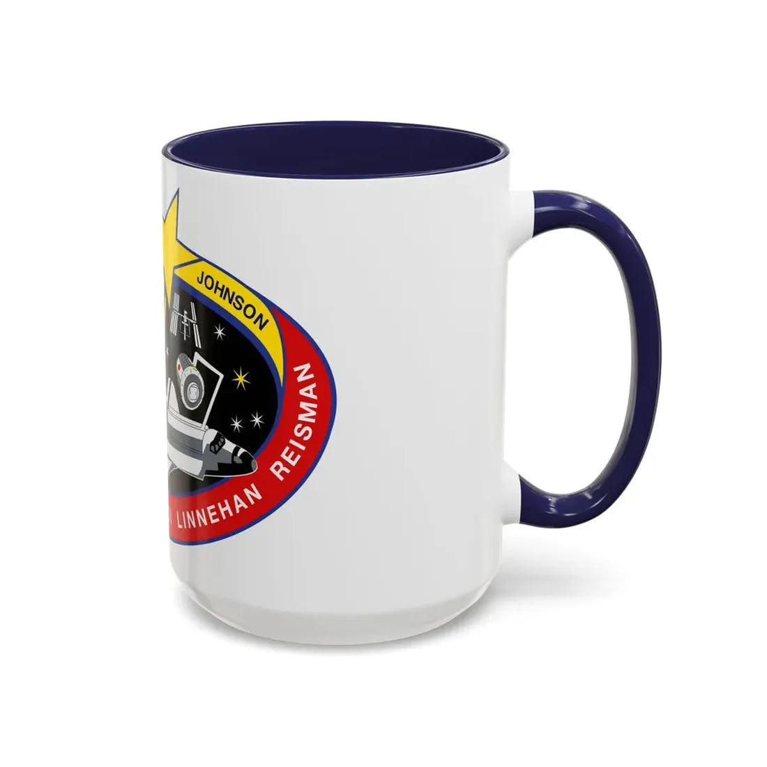 STS 123 (NASA) Accent Coffee Mug - Go Mug Yourself