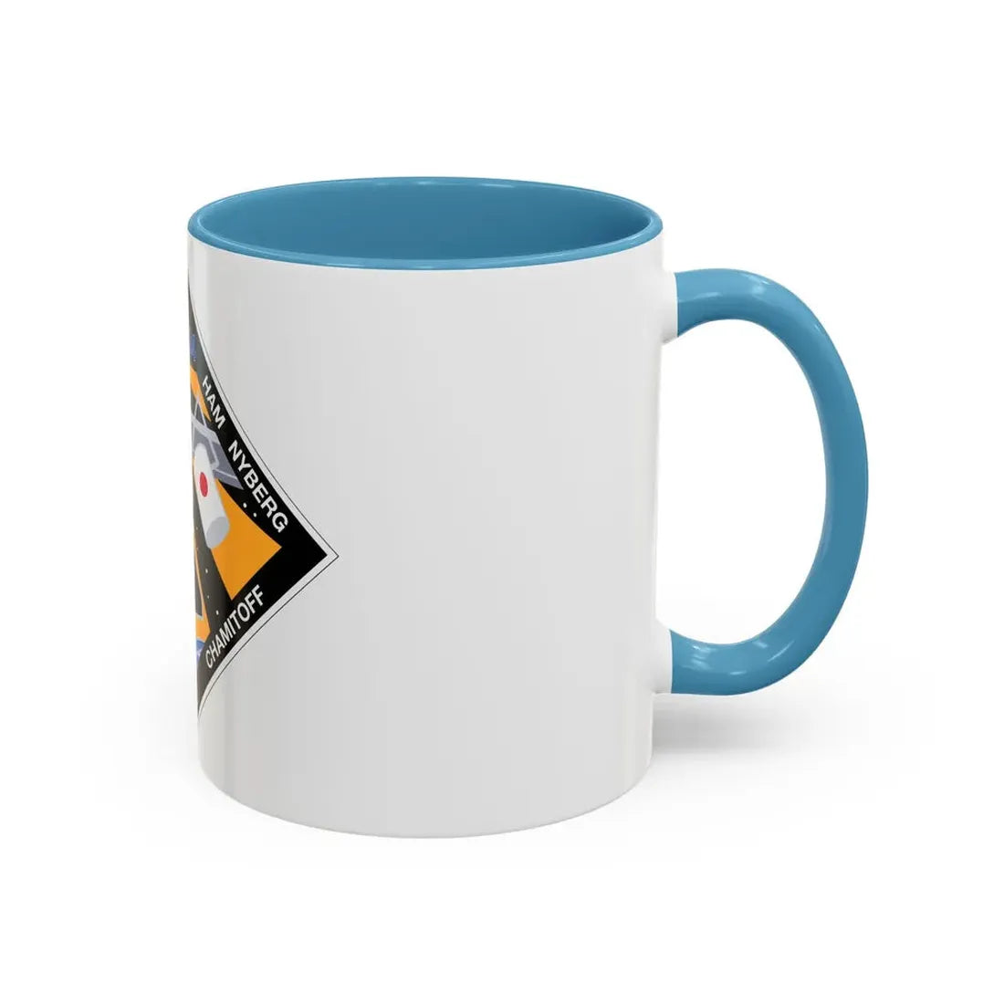 STS 124 (NASA) Accent Coffee Mug - Go Mug Yourself