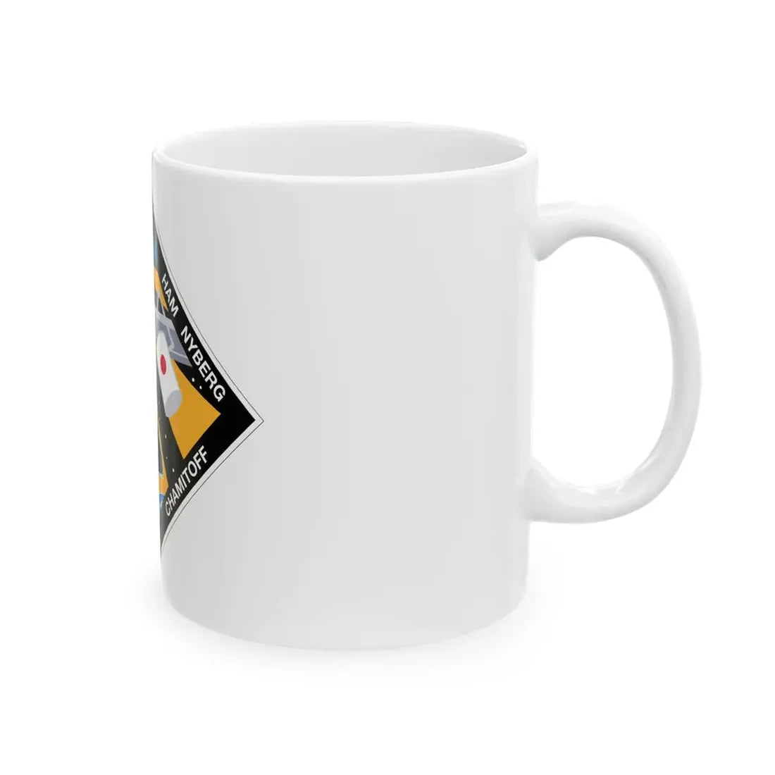 STS 124 (NASA) White Coffee Mug - Go Mug Yourself