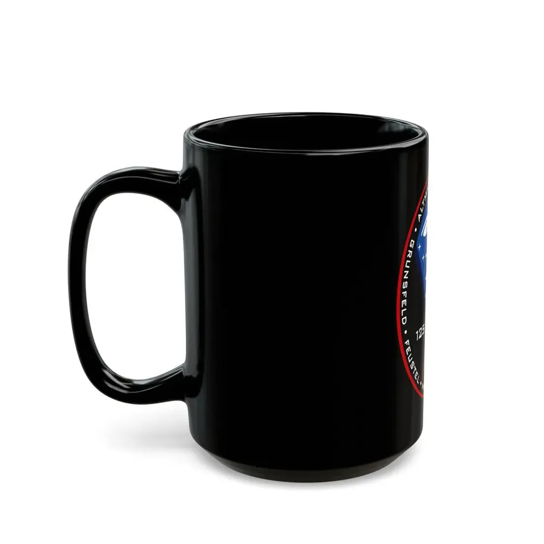 STS 125 (NASA) Black Coffee Mug - Go Mug Yourself