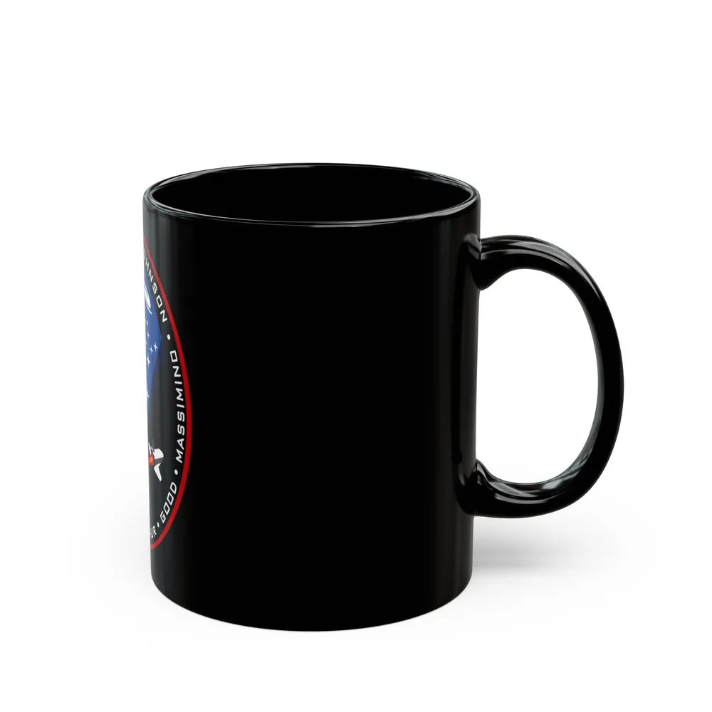 STS 125 (NASA) Black Coffee Mug-Go Mug Yourself