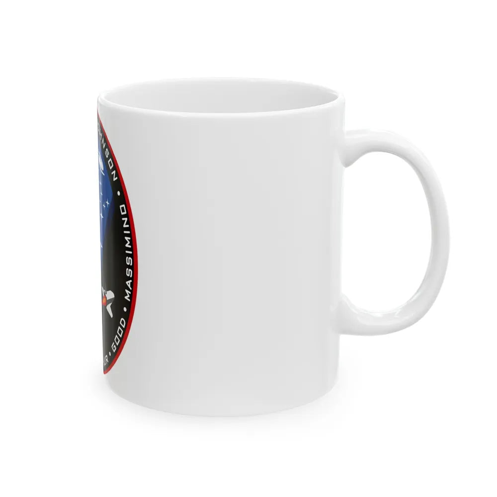 STS 125 (NASA) White Coffee Mug-Go Mug Yourself