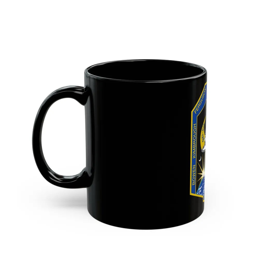 STS 126 (NASA) Black Coffee Mug-Go Mug Yourself