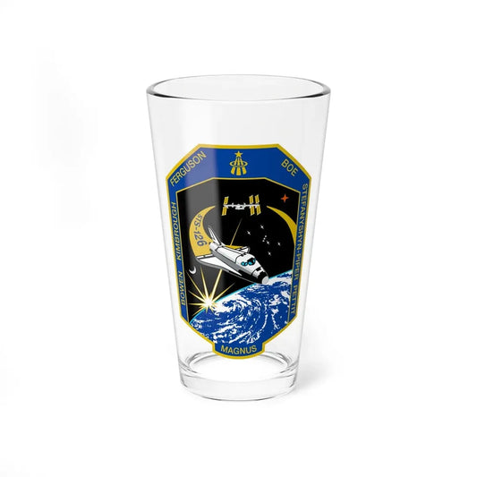 STS 126 (NASA) Pint Glass 16oz 16oz - Go Mug Yourself