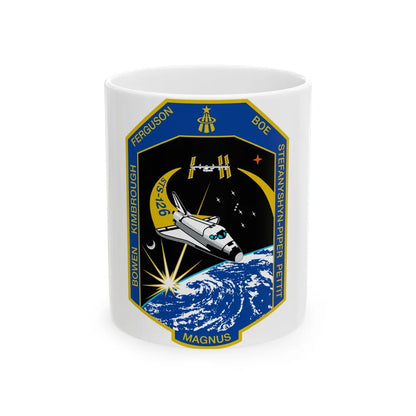 STS 126 (NASA) White Coffee Mug-11oz-Go Mug Yourself