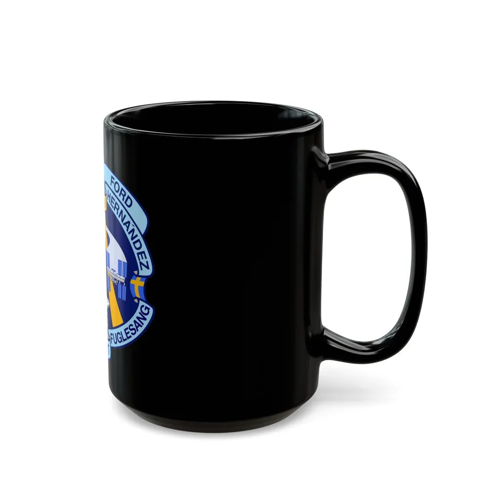 STS 128 (NASA) Black Coffee Mug-Go Mug Yourself