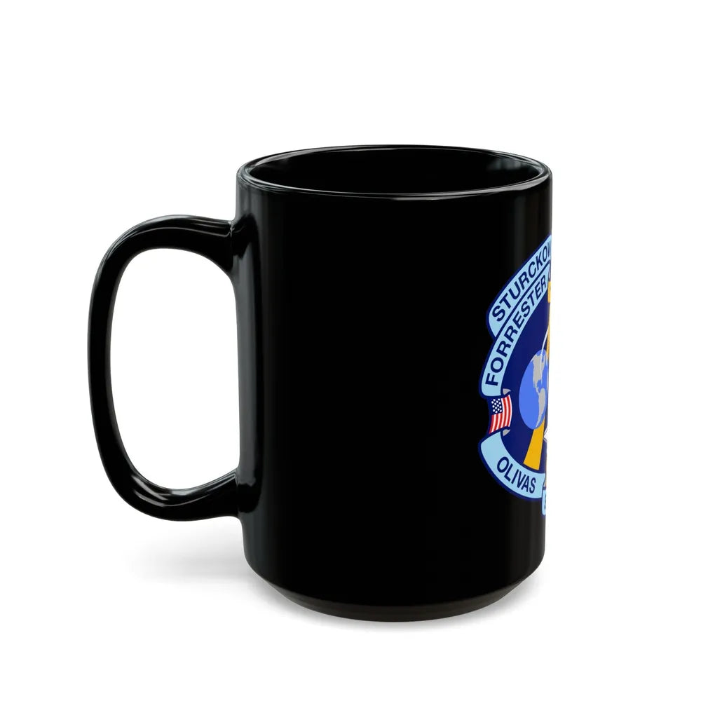 STS 128 (NASA) Black Coffee Mug-Go Mug Yourself