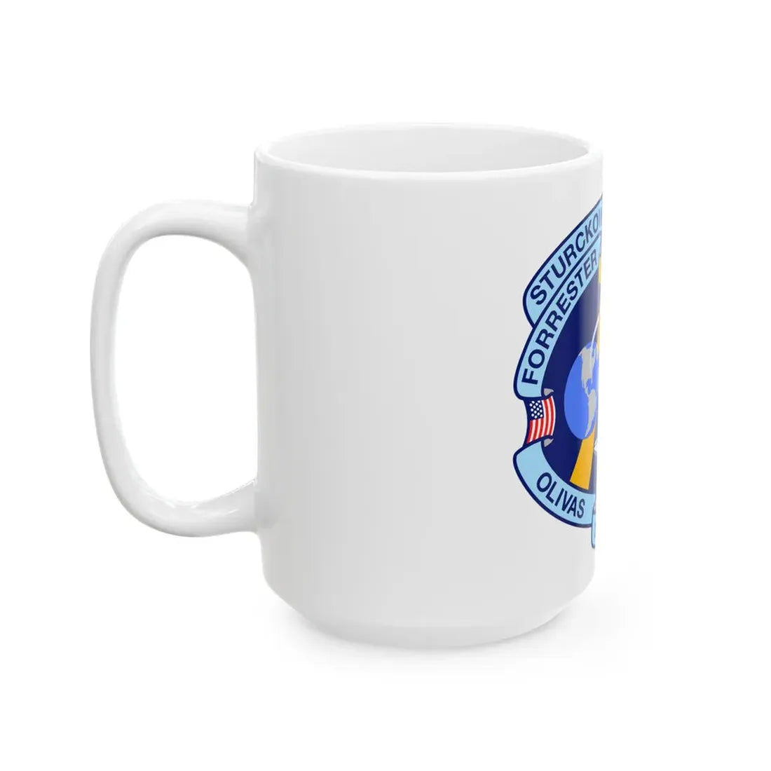 STS 128 (NASA) White Coffee Mug - Go Mug Yourself