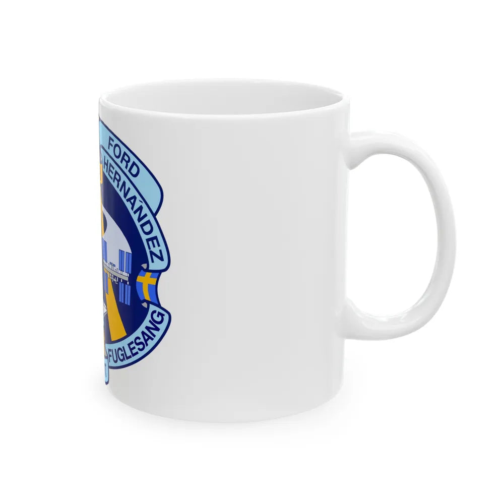 STS 128 (NASA) White Coffee Mug-Go Mug Yourself