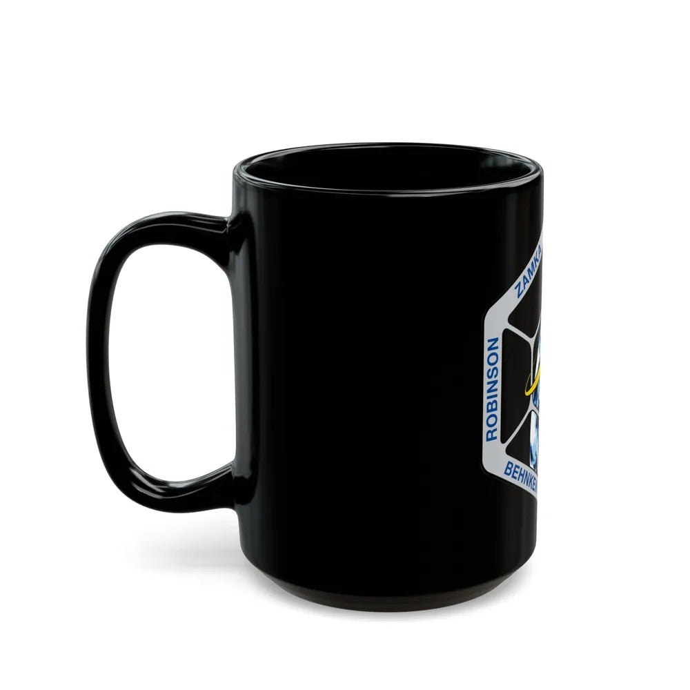 STS 130 (NASA) Black Coffee Mug-Go Mug Yourself