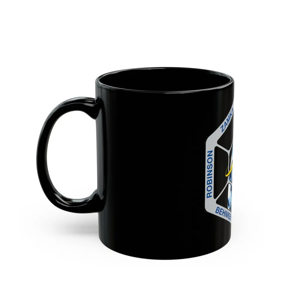 STS 130 (NASA) Black Coffee Mug-Go Mug Yourself