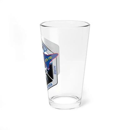 STS 130 (NASA) Pint Glass 16oz - Go Mug Yourself