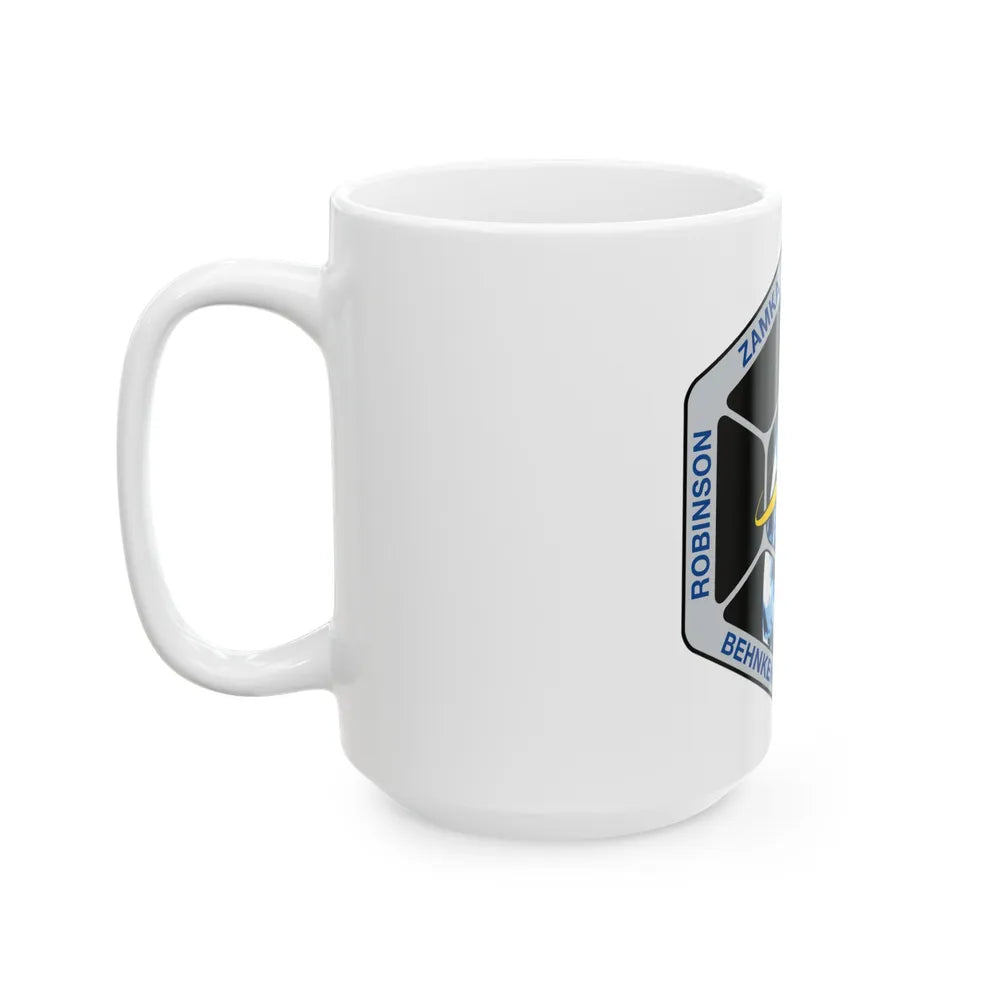 STS 130 (NASA) White Coffee Mug-Go Mug Yourself