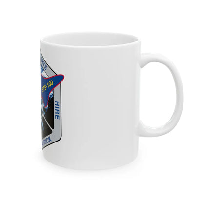 STS 130 (NASA) White Coffee Mug-Go Mug Yourself