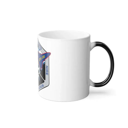 STS 130 Patch NASA - Color Changing Mug 11oz - Go Mug Yourself