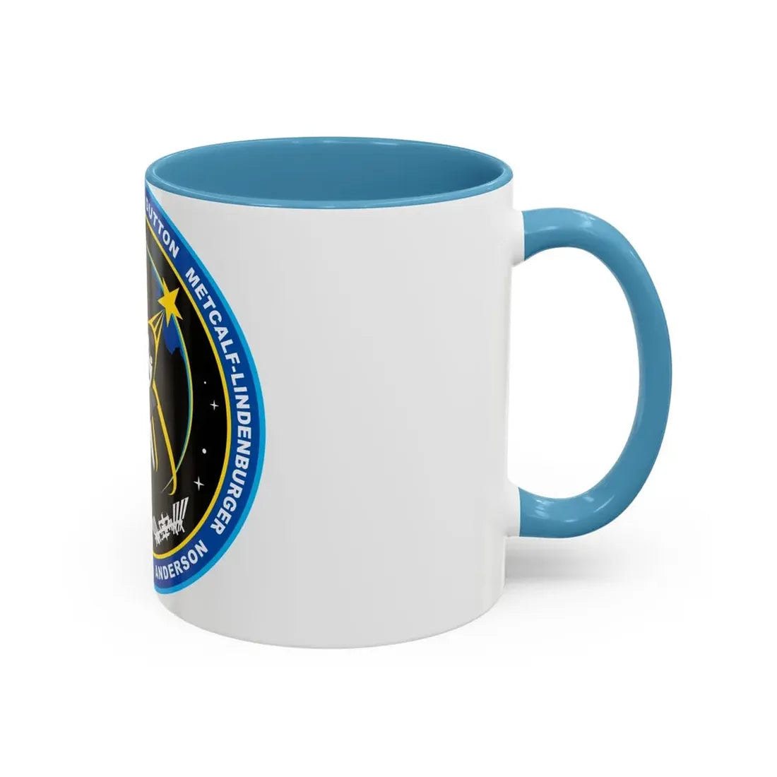STS 131 (NASA) Accent Coffee Mug - Go Mug Yourself