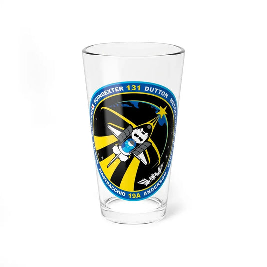 STS 131 (NASA) Pint Glass 16oz 16oz - Go Mug Yourself