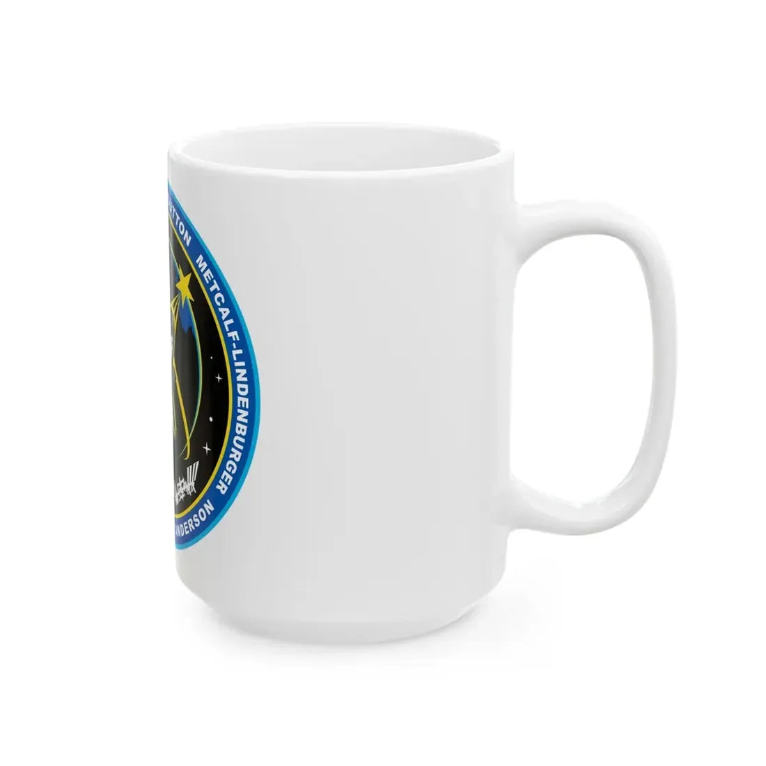 STS 131 (NASA) White Coffee Mug - Go Mug Yourself