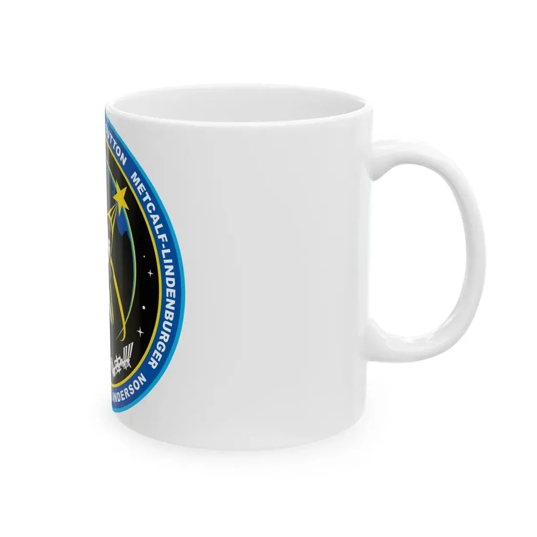 STS 131 (NASA) White Coffee Mug - Go Mug Yourself